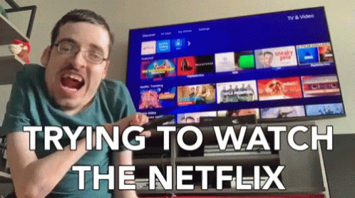 Trying To Watch The Netflix Chilling GIF - Trying To Watch The Netflix Chilling Hanging Out GIFs