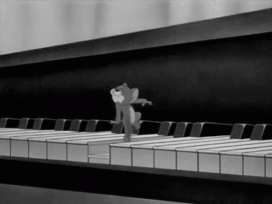 Tom And Jerry Piano GIF - Tom And Jerry Piano GIFs
