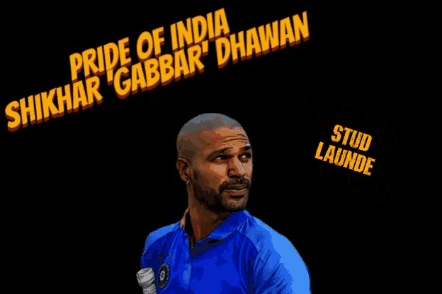 a poster with a man wearing sunglasses and the name stud launde on it