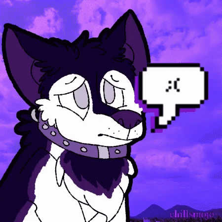 Purple Dog GIF - Purple Dog Sad GIFs