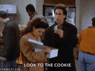 Seinfeld Black GIF