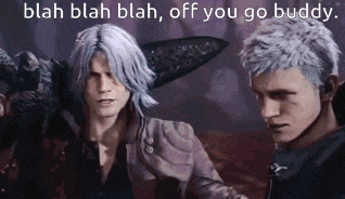 two men are standing next to each other in a video game and they are talking to each other .