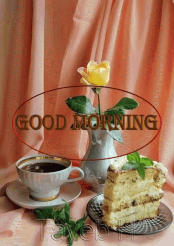 Good Morning GIF - Good Morning Cake GIFs