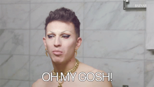 Oh My Gosh Aquaria GIF - Oh My Gosh Aquaria Go To Bed With Me GIFs
