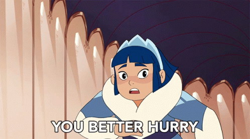 Youre Going To Be Late You Better Hurry Frosta GIF - Youre Going To Be Late You Better Hurry Frosta Merit Leighton GIFs