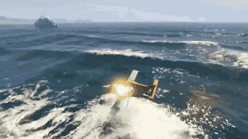 Airplane Crash GIF - Airplane Crash Sea GIFs