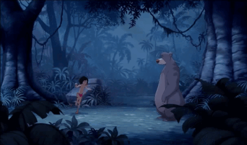 Jungle Book 2 Baloo GIF - Jungle Book 2 Baloo Mowgli GIFs