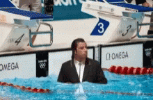 John Travolta Swimming GIF - John Travolta Swimming What GIFs