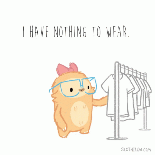 Nothing To Wear Outfit GIF - Nothing To Wear Outfit Clothes GIFs