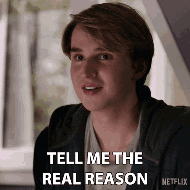 Tell Me The Real Reason Ricky GIF - Tell Me The Real Reason Ricky Virgin River GIFs