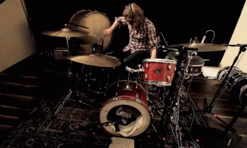 Banging On Drum Drums GIF - Banging On Drum Drums Vibing GIFs