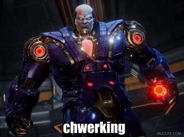 Marvel Future Revolution King Tron GIF
