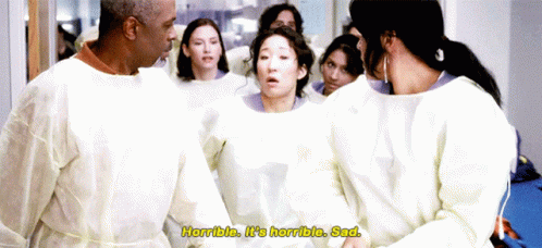Greys Anatomy Cristina Yang GIF - Greys Anatomy Cristina Yang Horrible GIFs