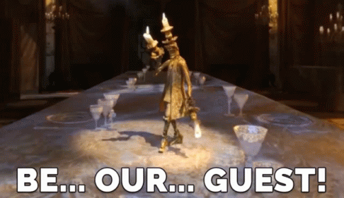 Be Our Guest GIF