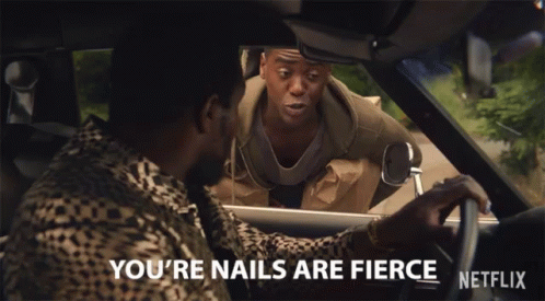 Youre Nails Are Fierce Youre Nails Are Pretty GIF - Youre Nails Are Fierce Youre Nails Are Pretty Complimenting GIFs