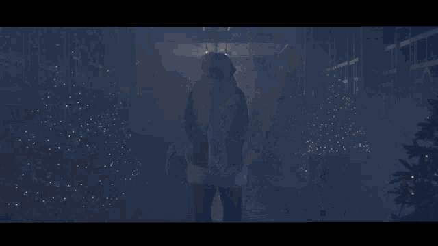 a person is covered in a thick layer of foam
