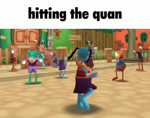 Hitting The Quan Hit The Quan GIF - Hitting The Quan Hit The Quan Toontown GIFs