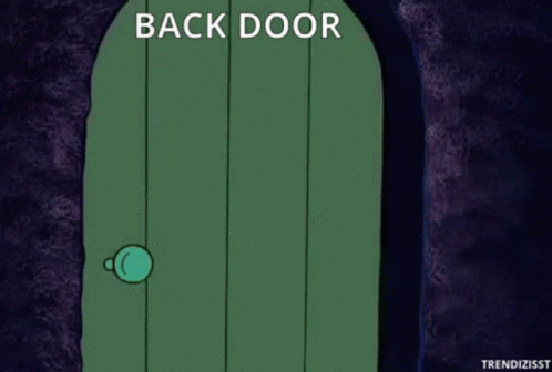 Spongebob Back Door GIF - Spongebob Back Door Knocking GIFs