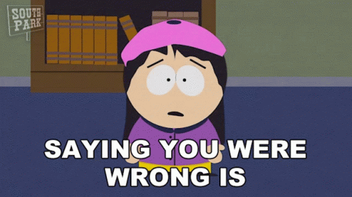 Saying You Were Wrong Is Sometimes The Strongest Thing To Do Wendy Testaburger GIF - Saying You Were Wrong Is Sometimes The Strongest Thing To Do Wendy Testaburger South Park GIFs