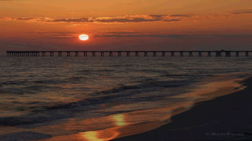 Ocean Sunrise GIF - Ocean Sunrise Waves GIFs