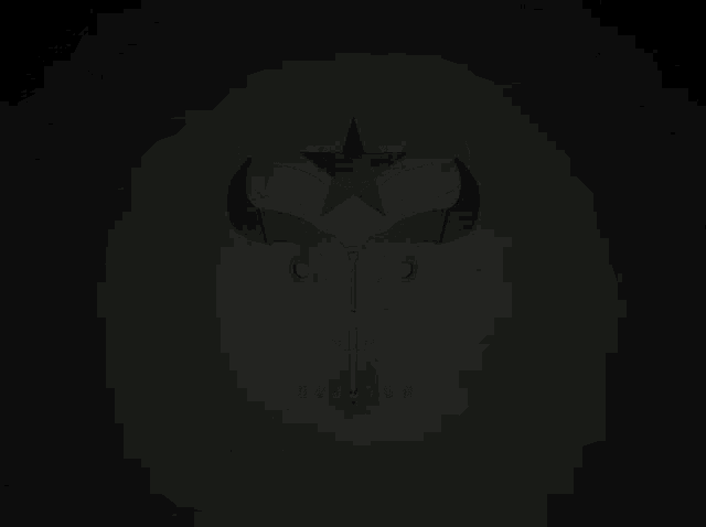 a logo for the houston outlaws with a bull skull