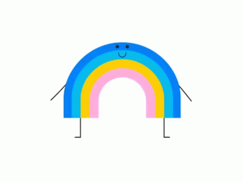 Rainbow Jumping Rainbow GIF - Rainbow Jumping Rainbow Jump GIFs