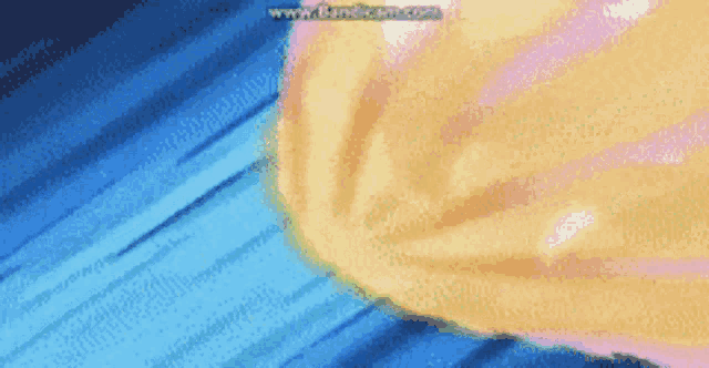 a pixelated image of a person 's face with the website www.bandicam.com visible in the corner .