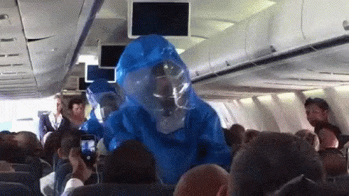 Delivery Safety Suit GIF - Delivery Safety Suit Passenger GIFs