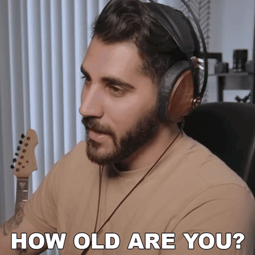 How Old Are You Rudy Ayoub GIF - How Old Are You Rudy Ayoub What Is Your Age GIFs