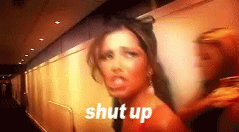 Cheryl Cole Shut Up GIF - Cheryl Cole Shut Up GIFs
