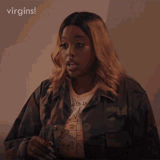 We Have A Really Big Problem Amina GIF - We Have A Really Big Problem Amina Virgins GIFs