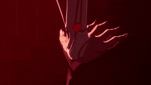 a red background with a square in the middle of it