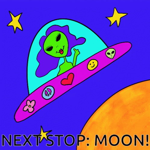 Moon Nextstopmoon GIF - Moon Nextstopmoon Hodl GIFs