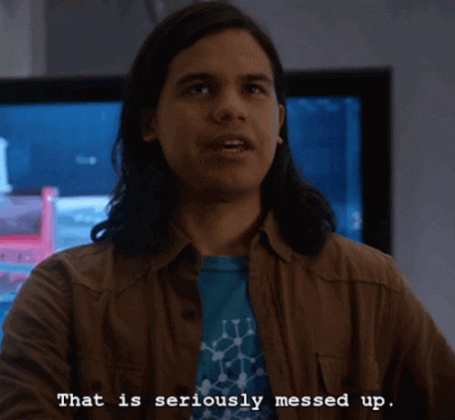 That Seriously Messed Up The Flash GIF - That Seriously Messed Up The Flash Cisco Ramon GIFs