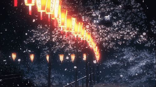Anime Background GIF - Anime Background Lanterns GIFs