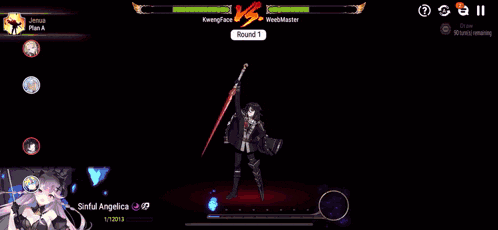 a screenshot of a video game with jesus plan a in the corner