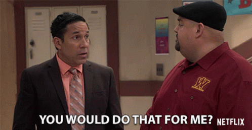 You Would Do That For Me Oscar Nuñez GIF - You Would Do That For Me Oscar Nuñez Gabriel Iglesias GIFs