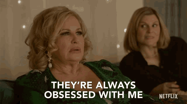 Theyre Always Obsessed With Me Aunt Sandy GIF - Theyre Always Obsessed With Me Aunt Sandy Jennifer Coolidge GIFs