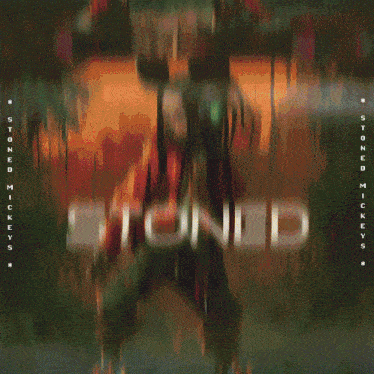 a poster for a movie called stoned mickey