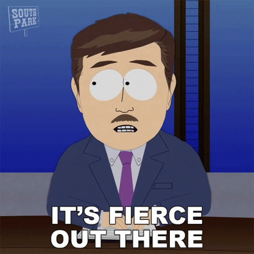 Its Fierce Out There South Park GIF - Its Fierce Out There South Park S17e8 GIFs