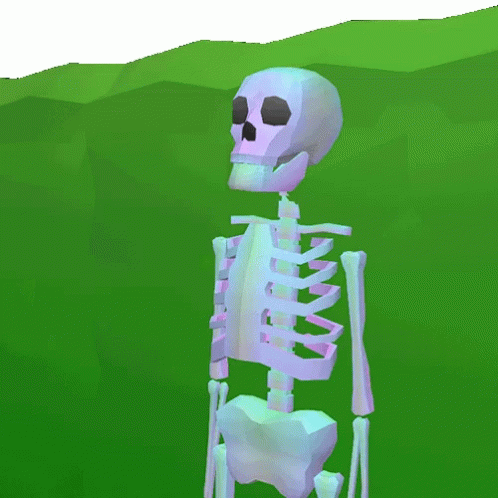 Skeleton Disappear GIF - Skeleton Disappear Embarrassed GIFs