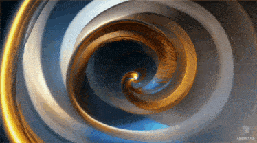 a computer screen shows a swirl and the word genmo on the bottom