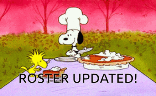 Roster Update GIF - Roster Update GIFs