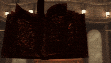 a book is open to a page that says ' i 'm sorry '