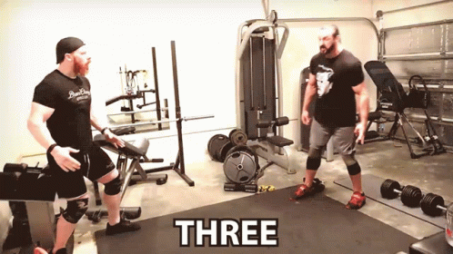 One Two Three Stephen Farrelly GIF - One Two Three Stephen Farrelly Celtic Warrior Workouts GIFs