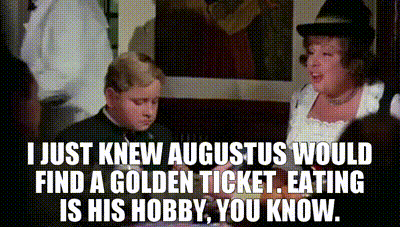 Charlie And The Chocolate Factory Augustus GIF - Charlie And The Chocolate Factory Augustus Golden Ticket GIFs