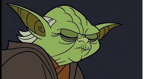 Yoda Star Wars GIF - Yoda Star Wars Blink GIFs