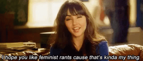 Feminist Caryanne GIF - Feminist Caryanne Rant GIFs