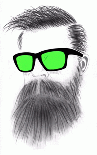 Trippy Glasses GIF - Trippy Glasses Beard GIFs