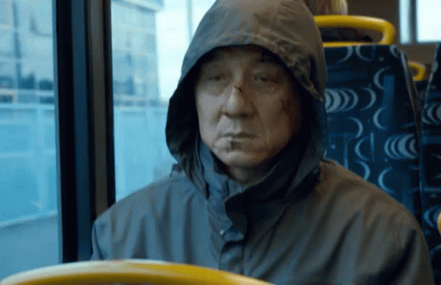 Jackie Chan The Foreigner GIF - Jackie Chan The Foreigner Riding The Bus GIFs